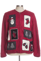 Red Ugly Christmas Cardigan 34566