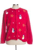 Red Ugly Christmas Cardigan 34576