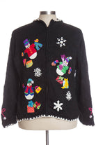 Black Ugly Christmas Cardigan 34689