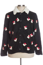 Black Ugly Christmas Cardigan 34745