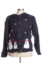 Black Ugly Christmas Cardigan 34860