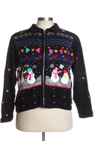 Black Ugly Christmas Cardigan 34883