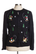 Black Ugly Christmas Cardigan 34892