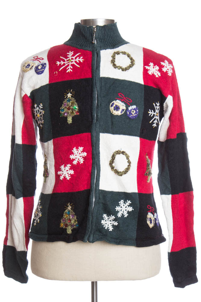 Multicolor Ugly Christmas Cardigan 34900