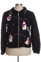 Black Ugly Christmas Cardigan 34940