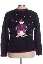 Blue Ugly Christmas Pullover 35104