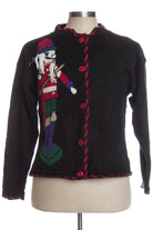 Black Ugly Christmas Cardigan 35108