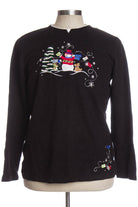 Black Ugly Christmas Pullover 35128