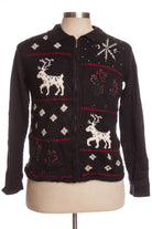 Black Ugly Christmas Cardigan 35134