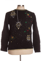 Black Ugly Christmas Pullover 35164