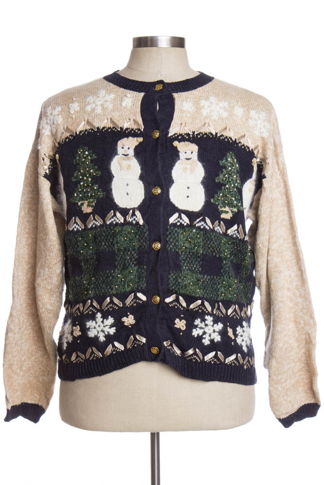 Multicolor Ugly Christmas Cardigan 35219