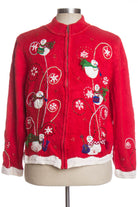 Red Ugly Christmas Cardigan 35230