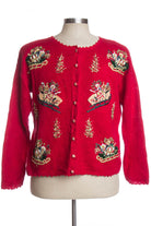 Red Ugly Christmas Cardigan 35268