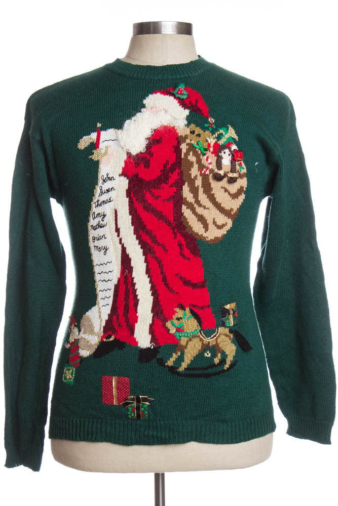 Green Ugly Christmas Cardigan 35283