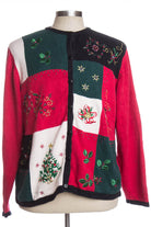 Multicolor Ugly Christmas Cardigan 35374