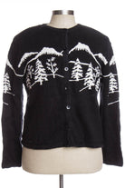 Black Ugly Christmas Cardigan 35499