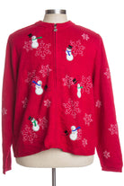 Red Ugly Christmas Cardigan 35607