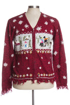 Red Ugly Christmas Cardigan 35616