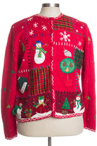 Red Ugly Christmas Cardigan 35631