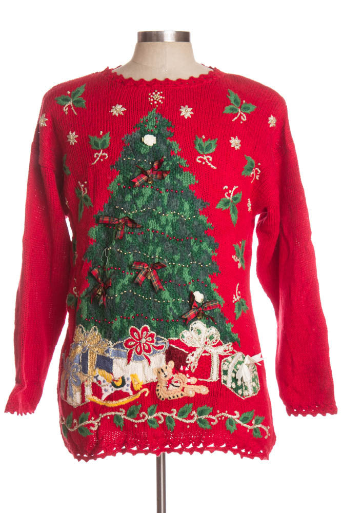 Red Ugly Christmas Pullover 35746