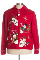 Red Ugly Christmas Cardigan 35764