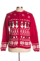 Red Ugly Christmas Cardigan 35775