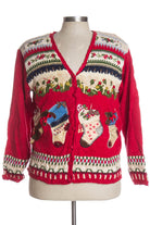 Red Ugly Christmas Cardigan 35826