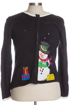 Black Ugly Christmas Cardigan 35873