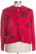 Red Ugly Christmas Cardigan 35896