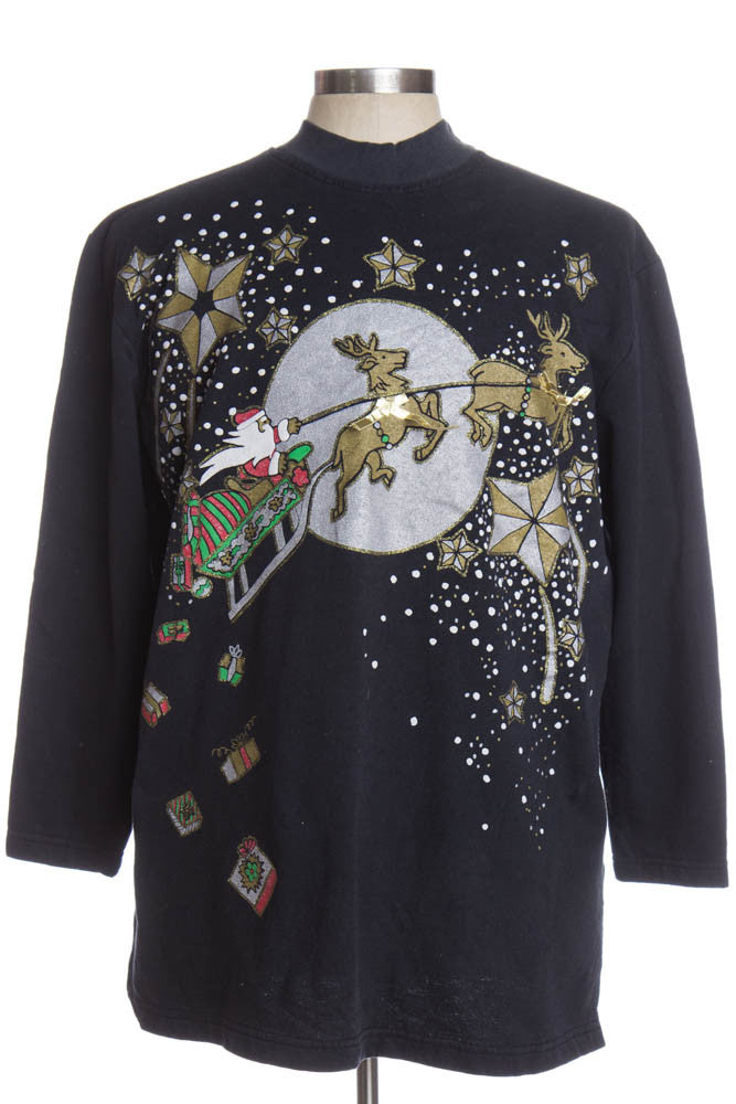 Black Ugly Christmas Sweatshirt 36205