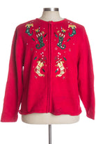 Red Ugly Christmas Cardigan 36279