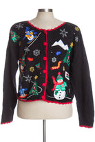 Black Ugly Christmas Cardigan 36283