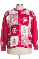 Red Ugly Christmas Cardigan 36407