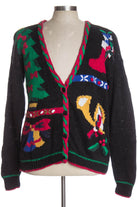 Black Ugly Christmas Cardigan 36465