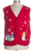 Red Ugly Christmas Vest 36480