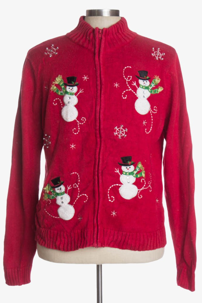 Red Ugly Christmas Cardigan 36493