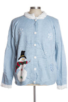 Blue Ugly Christmas Cardigan 36553