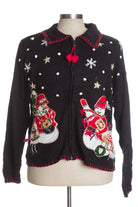 Black Ugly Christmas Cardigan 36635