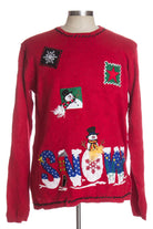 Red Ugly Christmas Cardigan 36637