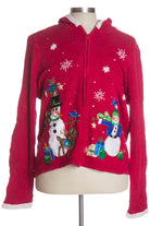 Red Ugly Christmas Cardigan 36657