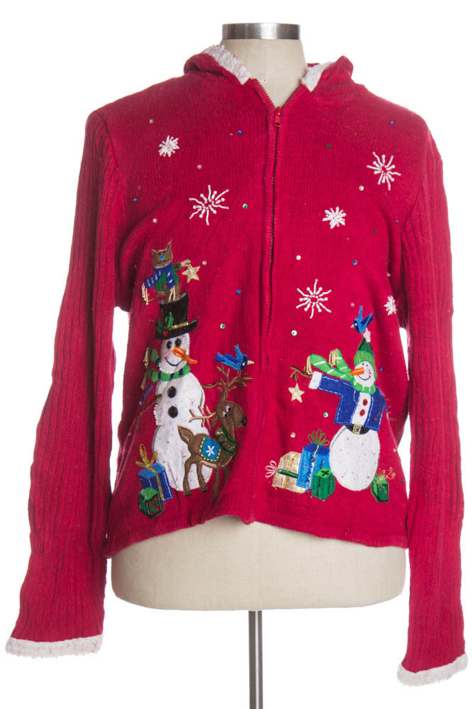 Red Ugly Christmas Cardigan 36657