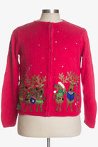 Red Ugly Christmas Cardigan 36692