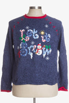 Blue Ugly Christmas Cardigan 36756