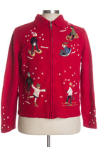Red Ugly Christmas Cardigan 36862