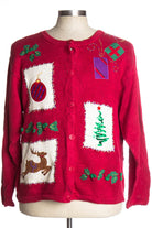 Red Ugly Christmas Cardigan 36914