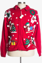 Red Ugly Christmas Cardigan 37073