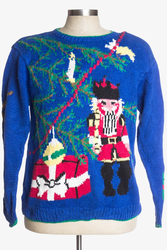 Blue Ugly Christmas Pullover 37182