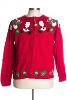 Red Ugly Christmas Cardigan 37214