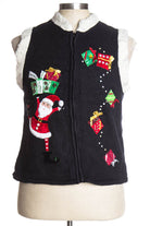 Black Ugly Christmas Vest 37235