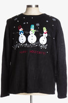 Black Ugly Christmas Pullover 37298
